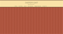 Desktop Screenshot of dapperseast.com